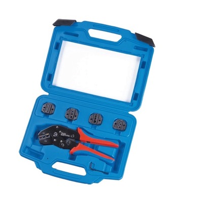 GPH Kleště lisovací HOBBY, řada F+ sada čelistí - LF SET